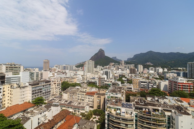 vue du quartier d'Ipanema à Rio de Janeiro, au Brésil
