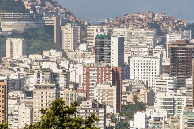 Vue du quartier de Leblon à Rio de Janeiro Brésil
