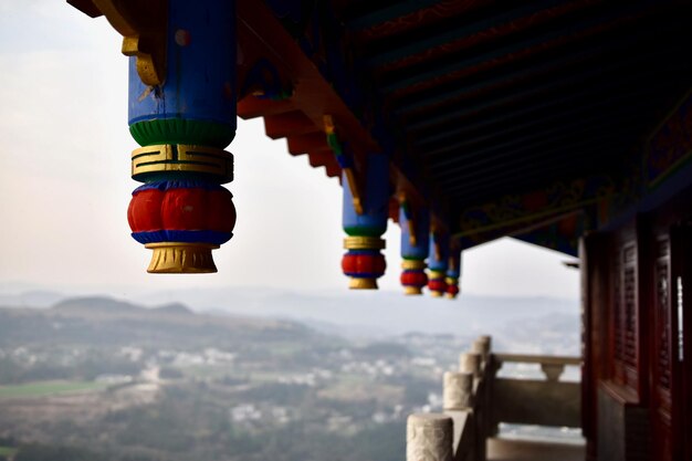 Photo vue du temple contre le ciel