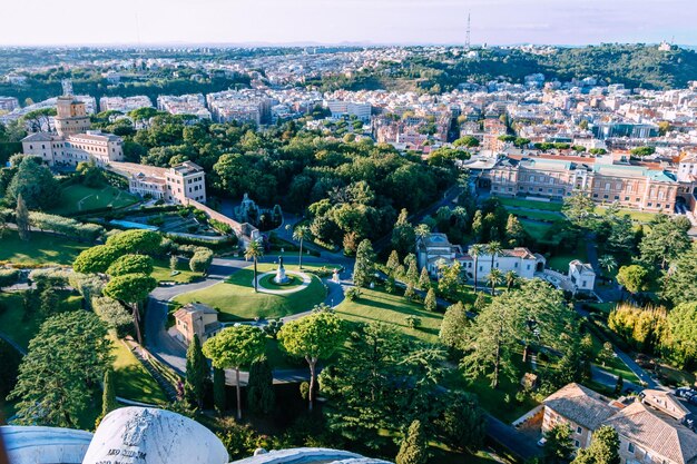 Vue du Vatican depuis la basilique Saint-Pierre