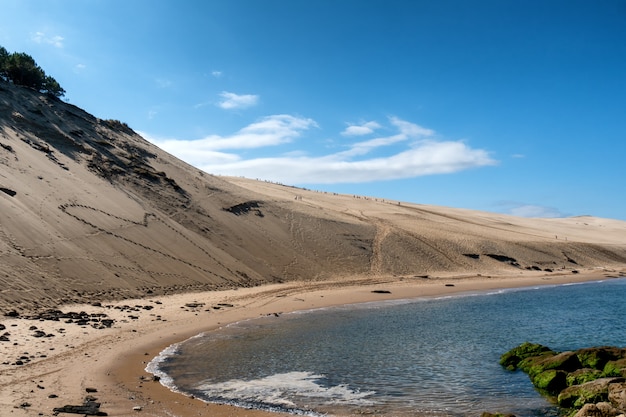 Vue sur la dune du Pilat, France