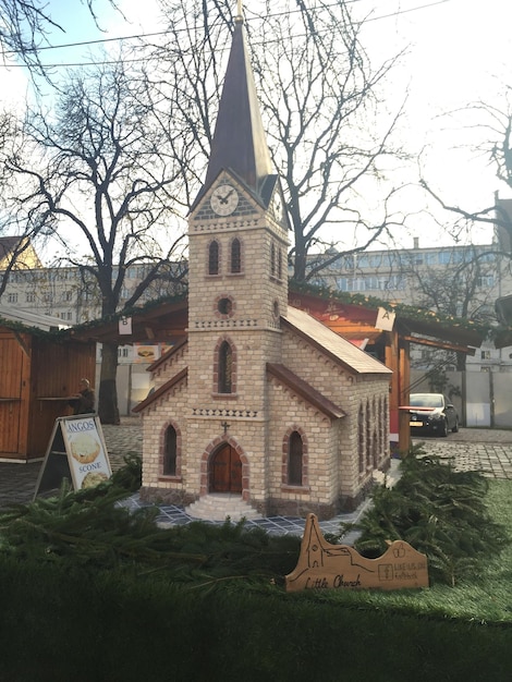 Vue de l'église contre le ciel