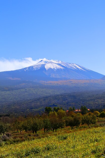 Vue sur l'Etna