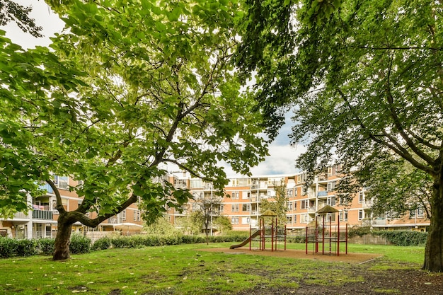 Vue extérieure du bâtiment