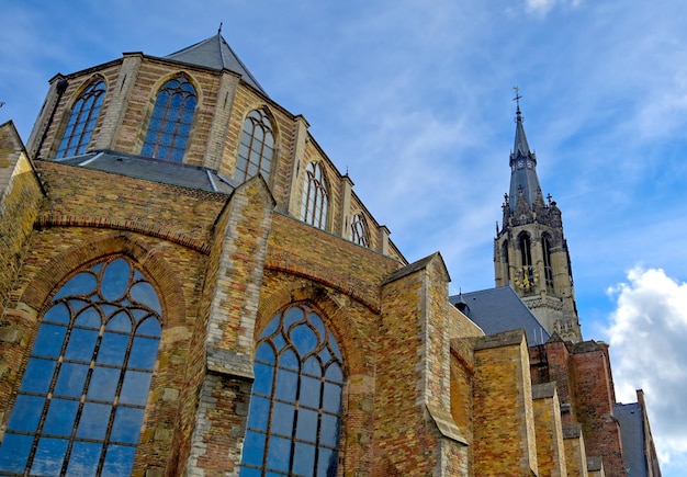 Photo vue à faible angle du bâtiment historique contre le ciel