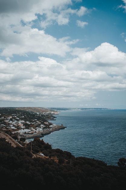 Vue fantastique sur de beaux endroits des Pouilles