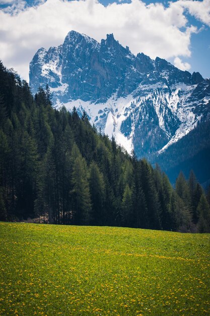 Une vue fantastique sur le col giau