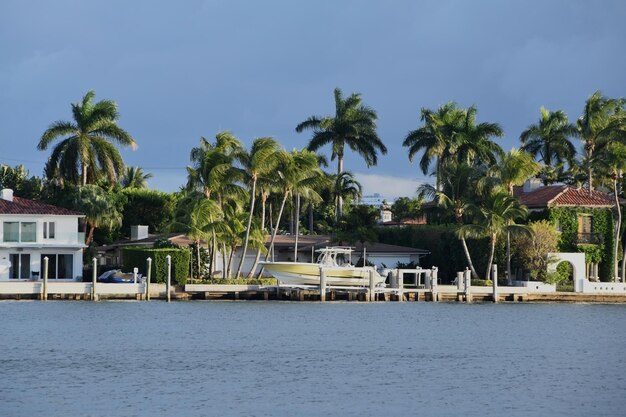 Une vue de Fort Lauderdale depuis l'eau