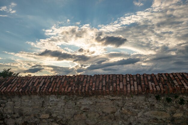 Vue de la forteresse de Rupea en Transylvanie, Roumanie