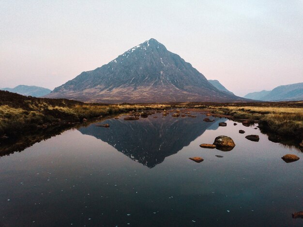 Vue de Glen Coe en Ecosse