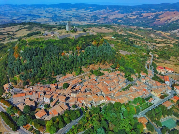 Photo vue à haut angle du paysage urbain