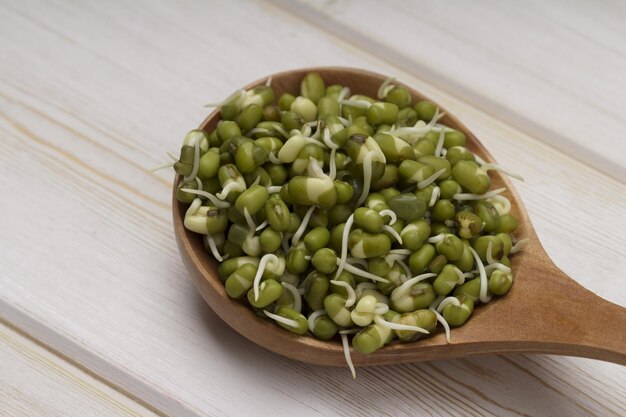 Vue à haut angle des légumes sur la table