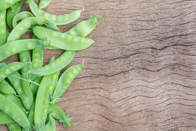 Photo vue à haut angle des légumes sur la table