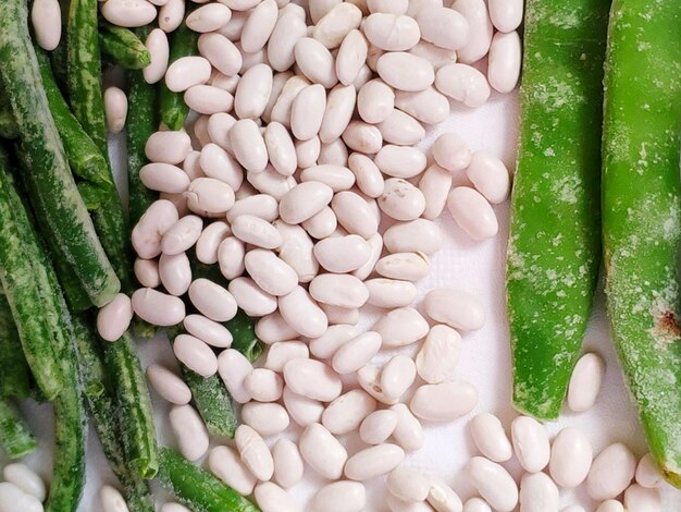 Vue à haut angle des légumes à vendre