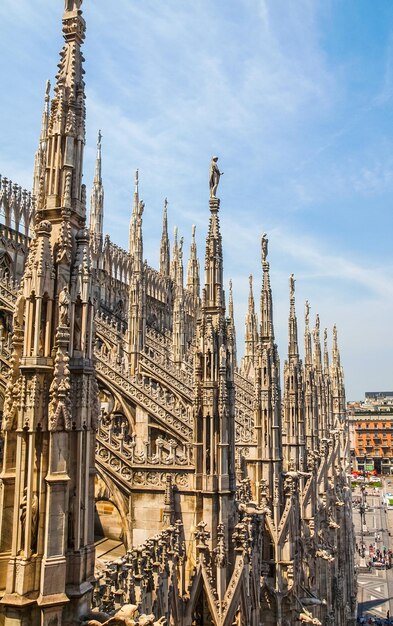 Vue HDR de Milan