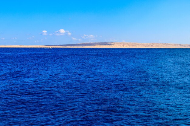 Vue sur l'île de Giftun en Mer Rouge Egypte