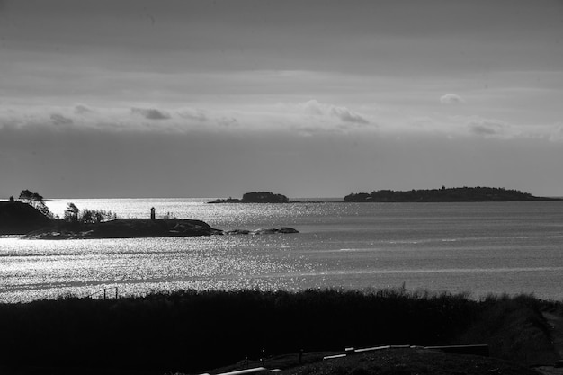 Vue sur l'île de Suomenlinna à Helsinki.