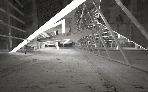 Une vue de l'intérieur d'un bâtiment avec un plafond blanc et une lumière au plafond.