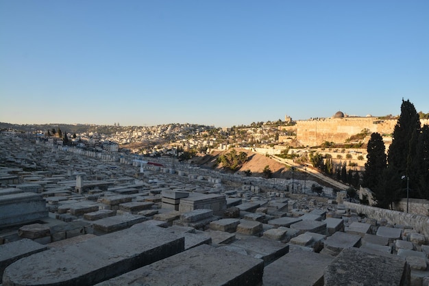 Vue de Jérusalem depuis le Mont des Oliviers