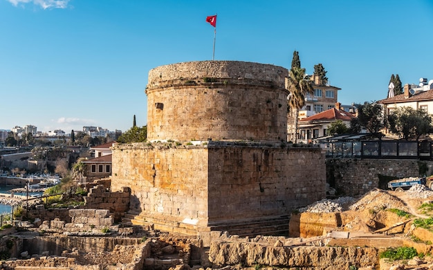 Vue latérale de la tour hidirlik