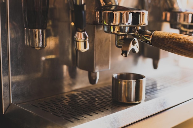 Vue de la machine à café