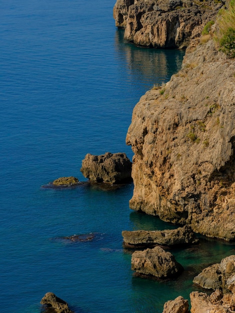 Vue mer et beaux rochers