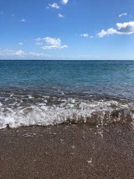 vue mer grèce rhodes