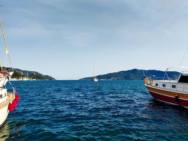 Vue sur la mer de Marmaris