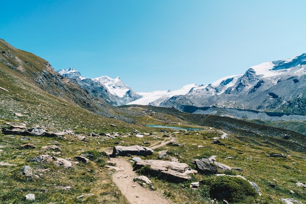 vue sur le mont Cervin à Zermatt, en Suisse.