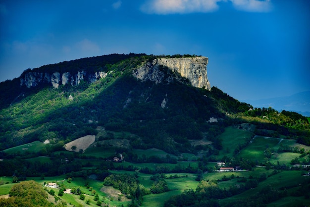 Vue de la montagne contre le ciel