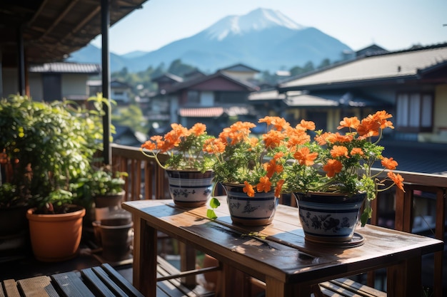vue sur la montagne de fuji vacances japonaises destination de voyage photographie professionnelle