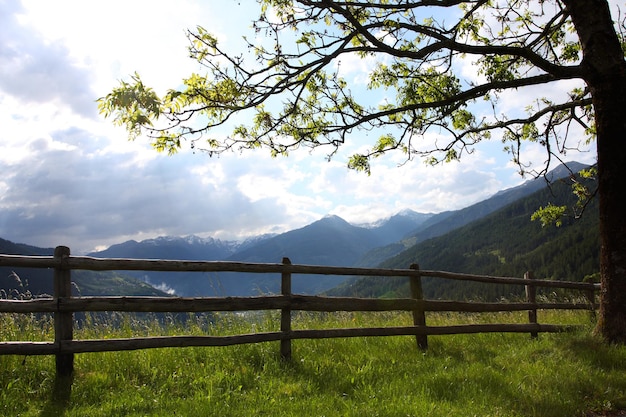 Vue sur les montagnes, Alpes, Autriche