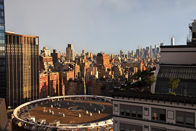 La vue sur New York, États-Unis