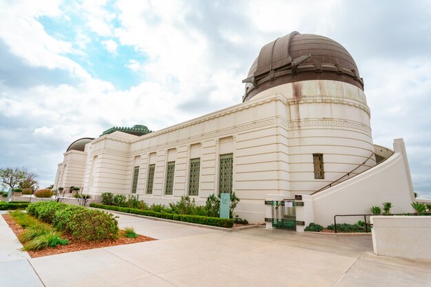 Vue de l'observatoire de Griffith Park à Los Angeles