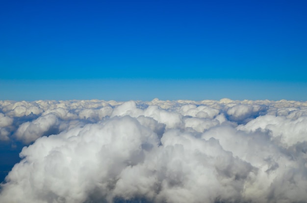 Vue panoramique du ciel nuageux
