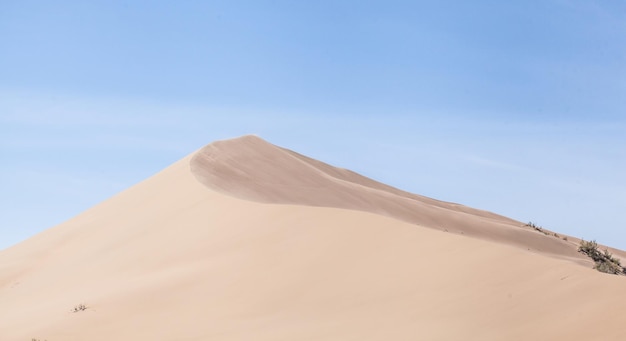 Vue panoramique du désert contre un ciel dégagé