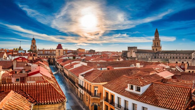 Vue panoramique du jour de Teruel