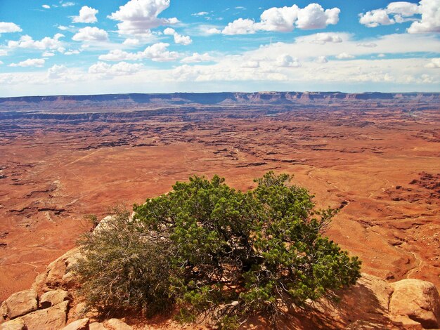 Photo vue panoramique du paysage contre le ciel