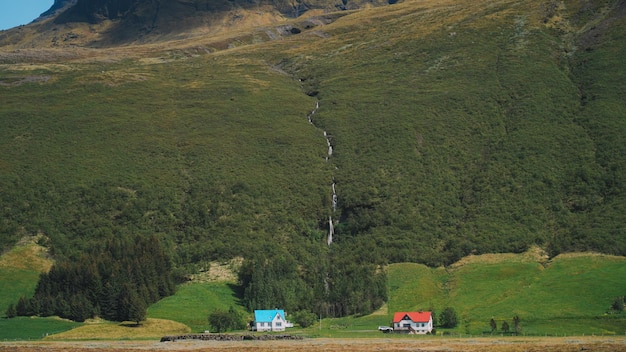 Vue panoramique du paysage islandais