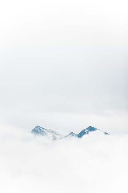 Photo vue panoramique du paysage nuageux contre le ciel