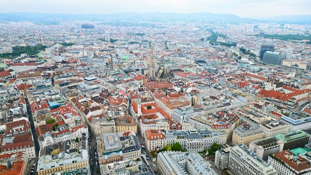 Vue panoramique du paysage urbain