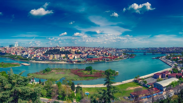 Vue panoramique d'Istanbul