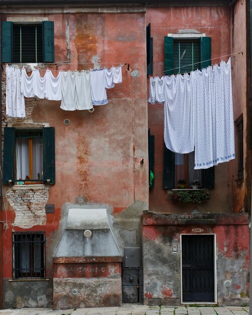 Vue panoramique des maisons colorées de Murano, en Italie