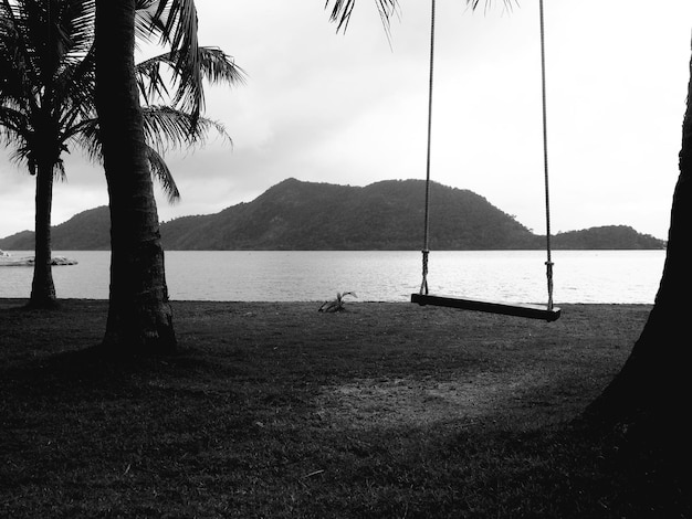 Vue panoramique de la mer contre le ciel Koh Chang Thaïlande