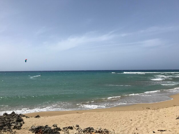 Photo vue panoramique de la mer contre le ciel