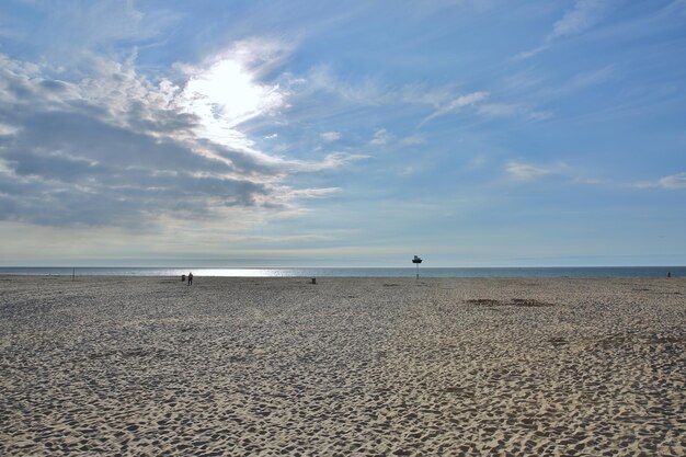 Vue panoramique de la mer contre le ciel