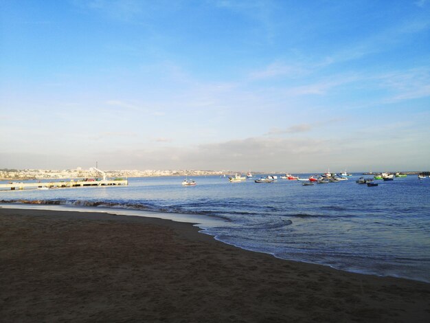 Vue panoramique de la mer contre le ciel