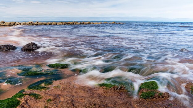 Photo vue panoramique de la mer contre le ciel