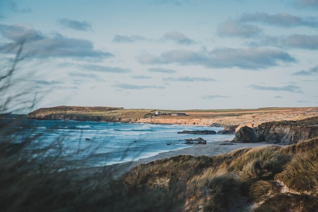 Vue panoramique de la mer contre le ciel