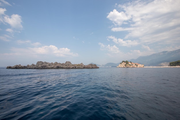 Vue panoramique de la mer contre le ciel